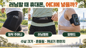 러닝 휴대폰