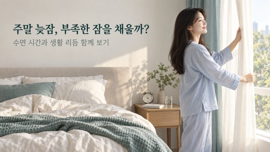 주말늦잠